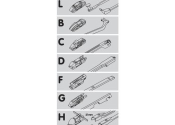 ΥΑΛΟΚΑΘΑΡΙΣΤΗΡΑΣ SKYLON MUL TI-FIT SYSTEM 33 cm (13 INCH) - 1 ΤΕΜ.