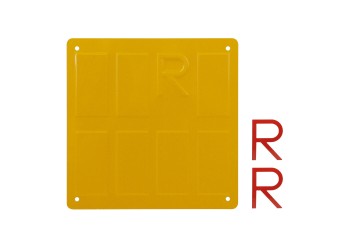 ΠΙΝΑΚΙΔΑ ΠΟΡΤΟΚΑΛΙ ΑΛΟΥΜΙΝΙΟΥ ΓΙΑ ΦΟΡΤΗΓΑ 165x165cm 8 ΘΕΣΕΩΝ ΓΙΑ ΑΥΤΟΚΟΛΛΗΤΑ ΓΡΑΜΜΑΤΑ