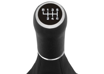 SEAT IBIZA 6J /CORDOBA 08+ ΠΟΜΟΛΟ 6 ΤΑΧΥΤΗΤΩΝ ΜΕ ΜΑΥΡΗ ΦΟΥΣΚΑ ORIGINAL