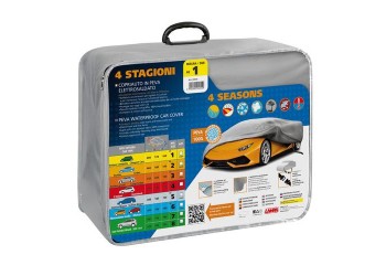 ΚΟΥΚΟΥΛΑ ΑΥΤΟΚΙΝΗΤΟΥ 4 SEASONS AG-4 ΑΔΙΑΒΡΟΧΗ ΑΠΟ 100% PEVA ΜΗ ΤΟΞΙΚΟ ΒΙΝΥΛΙΟ ΓΙΑ ΜΕΣΑΙΑ HATCBACK ΙΧ (Μ450 Χ Π180 Χ Υ160 cm)