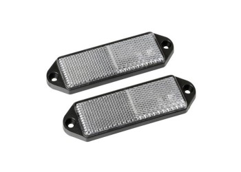 ΑΝΤΑΝΑΚΛΑΣΤΙΚΑ ΛΕΥΚΑ EURO-NORM 90x35mm 2ΤΕΜ