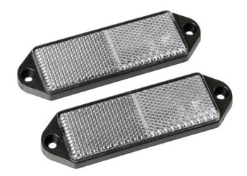 ΑΝΤΑΝΑΚΛΑΣΤΙΚΑ ΛΕΥΚΑ EURO-NORM 90x35mm 2ΤΕΜ