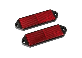 ΑΝΤΑΝΑΚΛΑΣΤΙΚΑ ΚΟΚΚΙΝΑ EURO-NORM 90x35mm 2ΤΕΜ