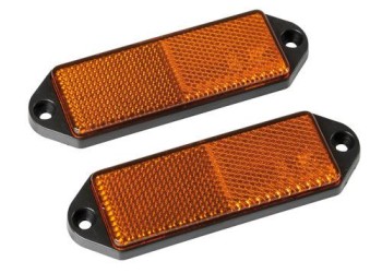 ΑΝΤΑΝΑΚΛΑΣΤΙΚΑ ΠΟΡΤΟΚΑΛΙ EURO-NORM 90x35mm 2ΤΕΜ