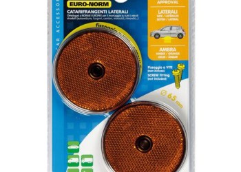 ΑΝΤΑΝΑΚΛΑΣΤΙΚΑ ΠΟΡΤΟΚΑΛΙ EURO-NORM ΣΤΡΟΓΓΥΛΑ ΜΕ ΒΙΔΑ 65mm 2ΤΕΜ