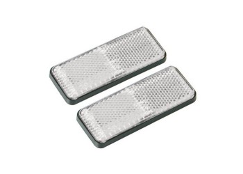 ΑΝΤΑΝΑΚΛΑΣΤΙΚΑ ΛΕΥΚΑ EURO-NORM 90x35mm 2ΤΕΜ