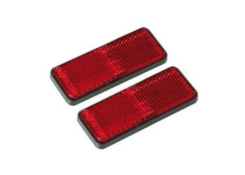 ΑΝΤΑΝΑΚΛΑΣΤΙΚΑ ΚΟΚΚΙΝΑ EURO-NORM 90x35mm 2ΤΕΜ