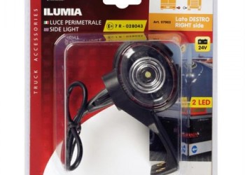 ΦΩΣ ΟΓΚΟΥ ΦΟΡΤΗΓΟΥ ILUMIA L 24V 2LED ΛΕΥΚΟ/ΚΟΚΚΙΝΟ ΔΕΞΙ 1ΤΕΜ.