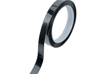 ΔΙΑΚΟΣΜΗΤΙΚΗ ΤΑΙΝΙΑ ΑΥΤΟΚΟΛΛΗΤΗ ΑΔΙΑΒΡΟΧΗ PVC ΓΥΑΛΙΣΤΕΡΟ ΑΝΘΡΑΚΟΝΗΜΑ (CARBON) 500x1,5cm LAMPA - 1 TEM.
