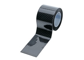 ΔΙΑΚΟΣΜΗΤΙΚΗ ΤΑΙΝΙΑ ΑΥΤΟΚΟΛΛΗΤΗ ΑΔΙΑΒΡΟΧΗ PVC ΓΥΑΛΙΣΤΕΡΟ ΑΝΘΡΑΚΟΝΗΜΑ (CARBON) 300x5cm LAMPA - 1 TEM.