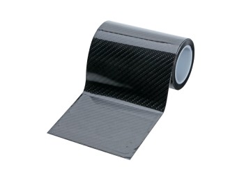 ΔΙΑΚΟΣΜΗΤΙΚΗ ΤΑΙΝΙΑ ΑΥΤΟΚΟΛΛΗΤΗ ΑΔΙΑΒΡΟΧΗ PVC ΓΥΑΛΙΣΤΕΡΟ ΑΝΘΡΑΚΟΝΗΜΑ (CARBON) 180x10cm LAMPA - 1 TEM.