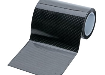ΔΙΑΚΟΣΜΗΤΙΚΗ ΤΑΙΝΙΑ ΑΥΤΟΚΟΛΛΗΤΗ ΑΔΙΑΒΡΟΧΗ PVC ΓΥΑΛΙΣΤΕΡΟ ΑΝΘΡΑΚΟΝΗΜΑ (CARBON) 180x10cm LAMPA - 1 TEM.