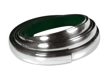 ΑΥΤΟΚΟΛΛΗΤΟ TRIM ΧΡΩΜΙΟ ΕΠΙΠΕΔΟ ΓΙΑ ΠΟΡΤΕΣ, ΓΡΙΛΙΕΣ, ΠΡΟΦΥΛΑΚΤΗΡΕΣ, ΠΛΑΙΝΑ ΠΑΧΟΣ 39MM ΜΗΚΟΣ ΚΟΥΛΟΥΡΑΣ 25M