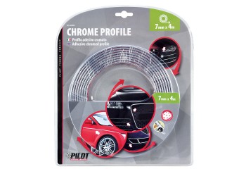 ΑΥΤΟΚΟΛΛΗΤΟ TRIM ΧΡΩΜΙΟ ΕΠΙΠΕΔΟ ΓΙΑ ΠΟΡΤΕΣ, ΓΡΙΛΙΕΣ, ΠΡΟΦΥΛΑΚΤΗΡΕΣ, ΠΛΑΙΝΑ ΠΑΧΟΣ 7MM ΜΗΚΟΣ 4M