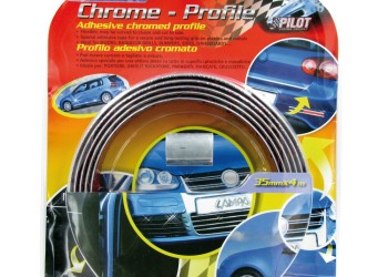 ΑΥΤΟΚΟΛΛΗΤΟ TRIM ΧΡΩΜΙΟ ΕΠΙΠΕΔΟ ΓΙΑ ΠΟΡΤΕΣ, ΓΡΙΛΙΕΣ, ΠΡΟΦΥΛΑΚΤΗΡΕΣ, ΠΛΑΙΝΑ ΠΑΧΟΣ 35MM ΜΗΚΟΣ 4M