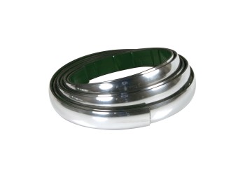 ΑΥΤΟΚΟΛΛΗΤΟ TRIM ΧΡΩΜΙΟ ΕΠΙΠΕΔΟ ΓΙΑ ΠΟΡΤΕΣ, ΓΡΙΛΙΕΣ, ΠΡΟΦΥΛΑΚΤΗΡΕΣ, ΠΛΑΙΝΑ ΠΑΧΟΣ 35MM ΜΗΚΟΣ 4M