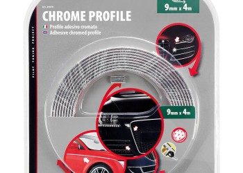 ΑΥΤΟΚΟΛΛΗΤΟ TRIM ΧΡΩΜΙΟ ΕΠΙΠΕΔΟ ΓΙΑ ΠΟΡΤΕΣ, ΓΡΙΛΙΕΣ, ΠΡΟΦΥΛΑΚΤΗΡΕΣ, ΠΛΑΙΝΑ ΠΑΧΟΣ 9MM ΜΗΚΟΣ 4M