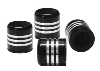 ΚΑΠΑΚΙΑ ΒΑΛΒΙΔΩΝ LINE ΜΑΥΡΟ/ΧΡΩΜΙΟ 4ΤΕΜ.