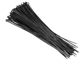 Πλαστικά Δετικά 100 Τεμαχίων Μαύρα