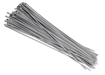 Πλαστικά Δετικά 100 Τεμαχίων Γκρι