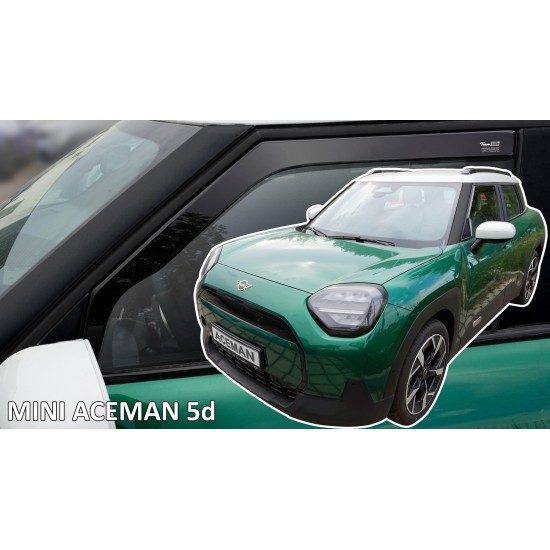 Heko - Ανεμοθραύστες Παραθύρων Για Mini Aceman (J05) 2024 > 5πορτο υλικό Acrylic Χρώμα Φιμέ - 2 τεμ. (ΑΝΕΜ.22213)