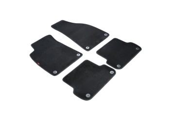 ΜΑΡΚΕ ΠΑΤΑΚΙΑ EXECUTIVE ΜΟΚΕΤΑ ΓΙΑ AUDI A4 AVANT 09/2001-04/2008 ΣΕ ΜΑΥΡΟ ΧΡΩΜΑ ME ΚΟΥΜΠΩΜΑΤΑ LAMPA - 4 ΤΕΜ.