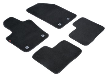 ΜΑΡΚΕ ΠΑΤΑΚΙΑ EXECUTIVE ΜΟΚΕΤΑ ΓΙΑ FIAT 500X 02/2015+ / JEEP RENEGATE 09/2014+ ΣΕ ΜΑΥΡΟ ΧΡΩΜΑ ME ΚΟΥΜΠΩΜΑΤΑ LAMPA - 4 ΤΕΜ.