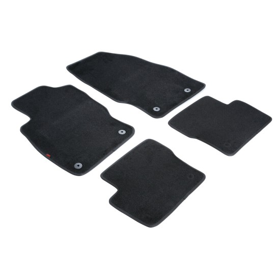 ΠΑΤΑΚΙΑ EXECUTIVE ΜΟΚΕΤΑ ΓΙΑ NISSAN QASHQAI 02/2014-03/2021 ΣΕ ΜΑΥΡΟ ΧΡΩΜΑ ME ΚΟΥΜΠΩΜΑΤΑ LAMPA - 4 ΤΕΜ.