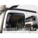 Heko - Ανεμοθραύστες Παραθύρων Για Mercedes Benz Actros MP4 / MP5 2012 > / Antos 2012 > / Arocs 2013 > 2πορτο υλικό Acrylic Χρώμα Φιμέ (Με Κάμερα) - 2 τεμ. (ΑΝΕΜ.23647/TRUCK)