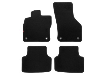 ΜΑΡΚΕ ΠΑΤΑΚΙΑ EXECUTIVE ΜΟΚΕΤΑ ΓΙΑ SKODA OCTAVIA 5D 06/2020-02/2024 / SKODA OCTAVIA WAGON 06/2020-02/2024 / SKODA OCTAVIA 5D 03/2024+ / SKODA OCTAVIA WAGON 03/2024+ ΣΕ ΜΑΥΡΟ ΧΡΩΜΑ ME ΚΟΥΜΠΩΜΑΤΑ LAMPA - 4 ΤΕΜ.