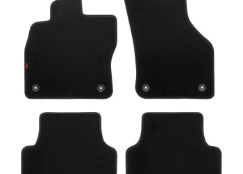 ΜΑΡΚΕ ΠΑΤΑΚΙΑ EXECUTIVE ΜΟΚΕΤΑ ΓΙΑ SKODA OCTAVIA 5D 06/2020-02/2024 / SKODA OCTAVIA WAGON 06/2020-02/2024 / SKODA OCTAVIA 5D 03/2024+ / SKODA OCTAVIA WAGON 03/2024+ ΣΕ ΜΑΥΡΟ ΧΡΩΜΑ ME ΚΟΥΜΠΩΜΑΤΑ LAMPA - 4 ΤΕΜ.