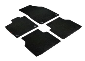 ΜΑΡΚΕ ΠΑΤΑΚΙΑ EXECUTIVE ΜΟΚΕΤΑ ΓΙΑ AUDI Q4 E-TRON 06/2021+ / SKODA ENYAQ 11/2020+ ΣΕ ΜΑΥΡΟ ΧΡΩΜΑ ΜΕ ΚΟΥΜΠΩΜΑΤΑ LAMPA - 4 ΤΕΜ.