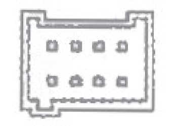 Διακόπτες Παραθύρων FIAT DUCATO-III /BOXER-III /JUMPER-III ΠΟΛΛΑΠΛΟΣ 8PIN