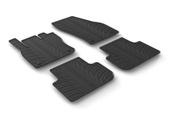 ΜΑΡΚΕ ΠΑΤΑΚΙΑ ΣΕ ΣΚΑΦΗ ΛΑΣΤΙΧΟ ΓΙΑ VW TIGUAN 05/2016+ SUMISURA ΣΕ ΜΑΥΡΟ ΧΡΩΜΑ ME ΚΟΥΜΠΩΜΑΤΑ LAMPA - 4 ΤΕΜ.