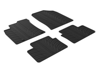 ΜΑΡΚΕ ΠΑΤΑΚΙΑ SUMISURA ΛΑΣΤΙΧΟ ΣΕ ΜΑΥΡΟ ΧΡΩΜΑ ME ΚΟΥΜΠΩΜΑΤΑ ΓΙΑ KIA CEED 5D/SW 10/2018+ / XCEED 11/2019+ / PRO CEED 3/2019+ LAMPA - 4 ΤΕΜ.