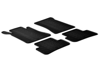 ΜΑΡΚΕ ΠΑΤΑΚΙΑ ΣΕ ΣΚΑΦΗ ΛΑΣΤΙΧΟ ΓΙΑ MERCEDES C CLASS W203 SW 4D 05/2000-01/2007 SUMISURA ΣΕ ΜΑΥΡΟ ΧΡΩΜΑ ME ΚΟΥΜΠΩΜΑΤΑ LAMPA - 4 ΤΕΜ.