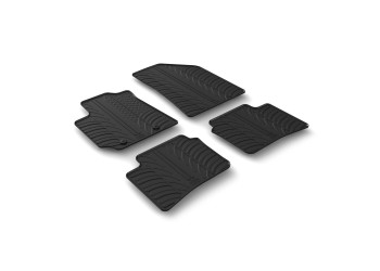 ΜΑΡΚΕ ΠΑΤΑΚΙΑ ΣΕ ΣΚΑΦΗ ΛΑΣΤΙΧΟ ΓΙΑ HYUNDAI i10 03/2020+ SUMISURA ΣΕ ΜΑΥΡΟ ΧΡΩΜΑ ME ΚΟΥΜΠΩΜΑΤΑ LAMPA - 4 ΤΕΜ.