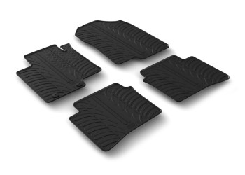 ΜΑΡΚΕ ΠΑΤΑΚΙΑ ΣΕ ΣΚΑΦΗ ΛΑΣΤΙΧΟ ΓΙΑ HYUNDAI i20 5D 12/2020+ SUMISURA ΣΕ ΜΑΥΡΟ ΧΡΩΜΑ ME ΚΟΥΜΠΩΜΑΤΑ LAMPA - 4 ΤΕΜ.