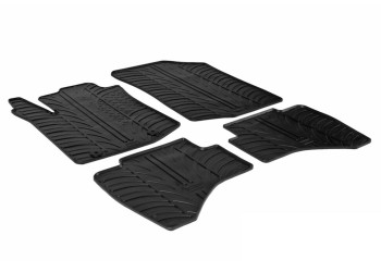 ΜΑΡΚΕ ΠΑΤΑΚΙΑ ΣΕ ΣΚΑΦΗ ΛΑΣΤΙΧΟ ΓΙΑ CITROEN C1 3D / 5D 2014-03/2021 / CITROEN C1 AIRSCAPE 2014-2018 / PEUGEOT 108 3D / 5D 06/2014-03/2021 / PEUGEOT 108 TOP! 06/2014-06/2019 / TOYOTA AYGO 2014-2021 SUMISURA ΣΕ ΜΑΥΡΟ ΧΡΩΜΑ ME ΚΟΥΜΠΩΜΑΤΑ LAMPA - 4 ΤΕΜ.