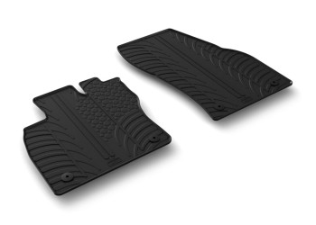 ΜΑΡΚΕ ΠΑΤΑΚΙΑ ΣΕ ΣΚΑΦΗ ΛΑΣΤΙΧΟ ΓΙΑ VW CADDY / CADDY LIFE 01/2021+ SUMISURA ΣΕ ΜΑΥΡΟ ΧΡΩΜΑ ME ΚΟΥΜΠΩΜΑΤΑ LAMPA - 2 ΤΕΜ.