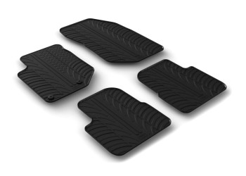 ΜΑΡΚΕ ΠΑΤΑΚΙΑ ΣΕ ΣΚΑΦΗ ΛΑΣΤΙΧΟ ΓΙΑ CITROEN C4 5D 11/2020+ SUMISURA ΣΕ ΜΑΥΡΟ ΧΡΩΜΑ ME ΚΟΥΜΠΩΜΑΤΑ LAMPA - 4 ΤΕΜ.