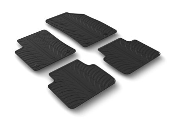 ΜΑΡΚΕ ΠΑΤΑΚΙΑ ΣΕ ΣΚΑΦΗ ΛΑΣΤΙΧΟ ΓΙΑ OPEL CROSSLAND X 10/2020+ SUMISURA ΣΕ ΜΑΥΡΟ ΧΡΩΜΑ ME ΚΟΥΜΠΩΜΑΤΑ LAMPA - 4 ΤΕΜ.