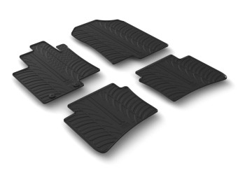 ΜΑΡΚΕ ΠΑΤΑΚΙΑ ΣΕ ΣΚΑΦΗ ΛΑΣΤΙΧΟ ΓΙΑ HYUNDAI BAYON 08/2021+ SUMISURA ΜΕ ΚΟΥΜΠΩΜΑΤΑ LAMPA - 4 ΤΕΜ.