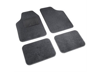 Πατάκια ΜΟΚΕΤΑ+PVC COSMO 45x66+45x33 4τεμ. Ανθρακί