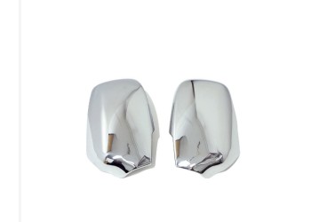 ΚΑΠΑΚΙΑ ΚΑΘΡΕΠΤΩΝ ΓΙΑ FORD FIESTA 3D/5D 2005-2008 /FOCUS/C-MAX/FUSION ΧΡΩΜΙΟΥ ΣΑΤΙΝΕ 2TEM. ΠΛΑΣΤΙΚΑ ΧΩΡΙΣ ΦΛΑΣ