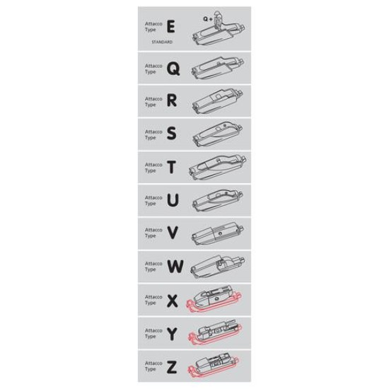 ΥΑΛΟΚΑΘΑΡΙΣΤΗΡΑΣ ΓΙΑ ΠΙΣΩ ΤΖΑΜΙ ONE FIT 35cm (14 INCH) ΜΕ 11 ΑΝΤΑΠΤΟΡΕΣ -1 ΤΕΜ