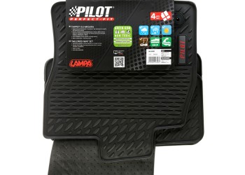 ΜΑΡΚΕ ΠΑΤΑΚΙΑ ΣΕ ΣΚΑΦΗ ΛΑΣΤΙΧΟ ΓΙΑ SEAT LEON 5D / SC / ST / X-PERIENCE 01/2013-05/2020 / GOLF 7+8 01/2020+ PILOT ECO GOMMA STYLE Β (ΜΕ ΚΟΥΜΠΩΜΑΤΑ) LAMPA - 4 ΤΕΜ.