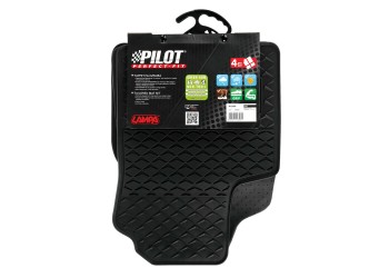 ΜΑΡΚΕ ΠΑΤΑΚΙΑ ΣΕ ΣΚΑΦΗ ΛΑΣΤΙΧΟ ΓΙΑ FIAT PANDA/PANDA CLASSIC 5D 09/2003-01/2012 PILOT ECO GOMMA STYLE Α (ΜΕ ΚΟΥΜΠΩΜΑΤΑ) LAMPA - 4 ΤΕΜ.