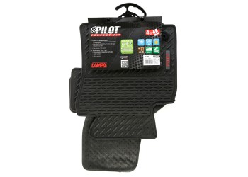 ΜΑΡΚΕ ΠΑΤΑΚΙΑ ΣΕ ΣΚΑΦΗ ΛΑΣΤΙΧΟ ΓΙΑ VW GOLF 5+6 3D/5D 11/2003-10/2014 / JETTA 09/2005-01/2011 / SCIROCCO 2008+ PILOT ECO GOMMA STYLE Β (ΜΕ ΚΟΥΜΠΩΜΑΤΑ) LAMPA - 4 ΤΕΜ.