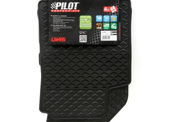 ΜΑΡΚΕ ΠΑΤΑΚΙΑ ΣΕ ΣΚΑΦΗ ΛΑΣΤΙΧΟ ΓΙΑ FIAT BRAVO / LANCIA DELTA 02/2007 - 11/2015 PILOT ECO GOMMA STYLE A (ΜΕ ΚΟΥΜΠΩΜΑΤΑ) LAMPA - 4 ΤΕΜ.